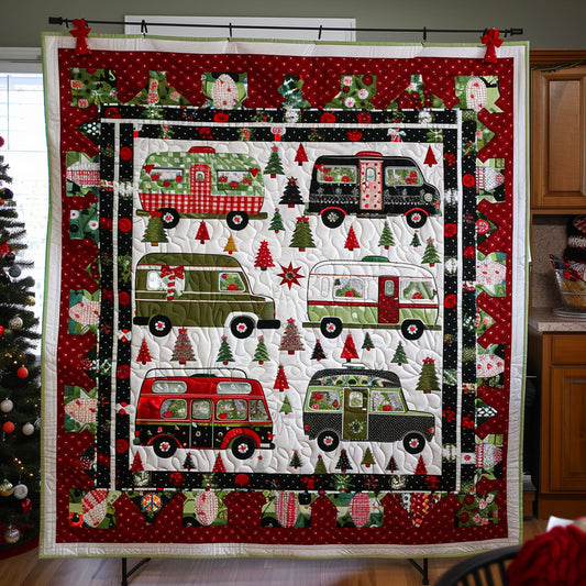 Christmas Camper Van WJ2210004CL Quilt