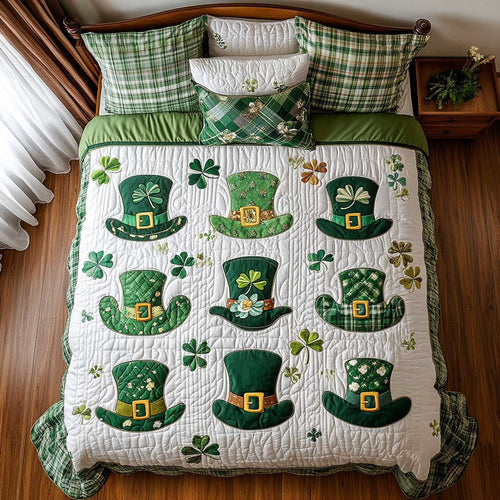 Irish Shamrock Hat WP3112011CL Duvet Cover Set