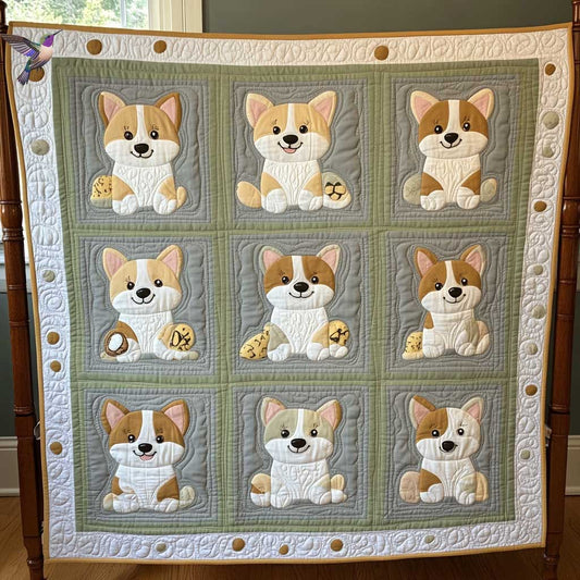 Corgi Fun WN2910055CL Quilt