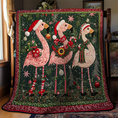 Flamingo Noel Parade WN0512035CL Quilt