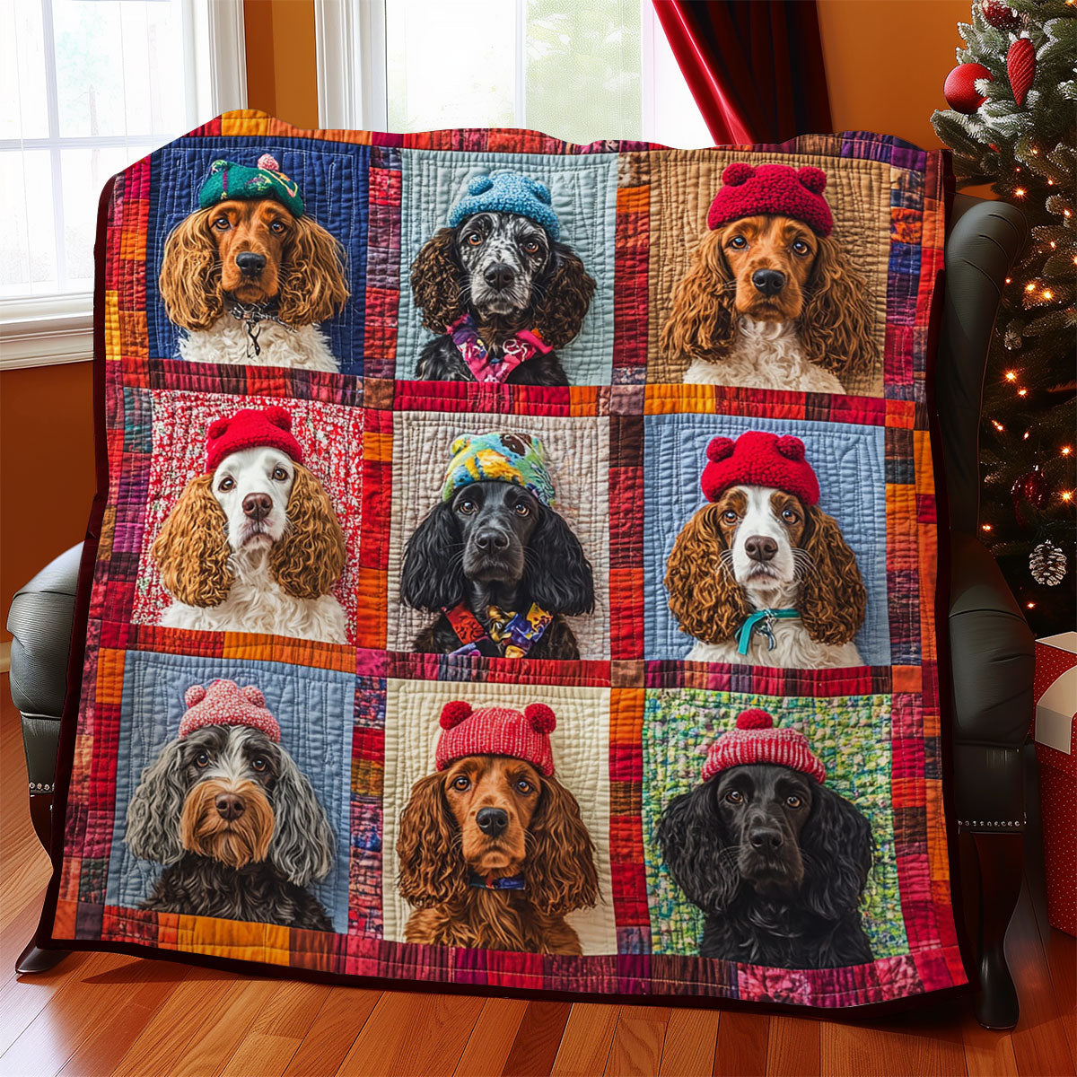Cocker Spaniel WY2211005CL Quilt