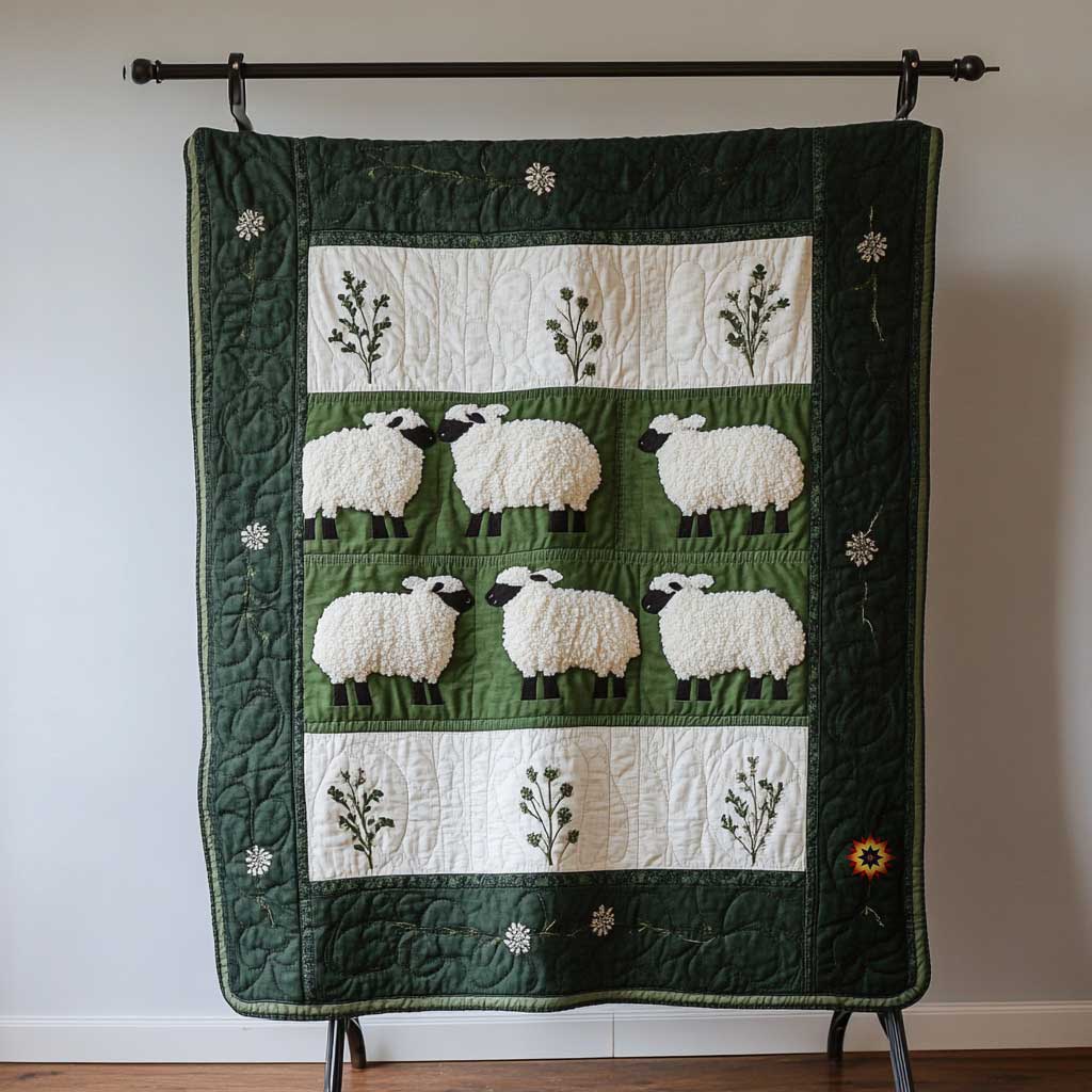 Sheep WJ0310017CL Quilt