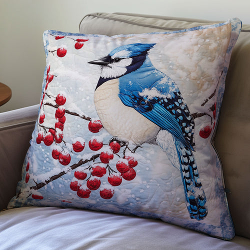 Cardinal Winter WX1612085CL Quilt Pillow Case