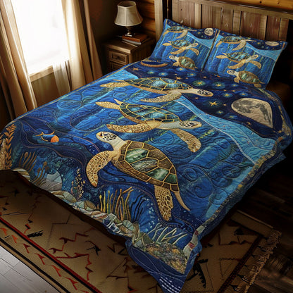 Sea Turtle WJ1309036CL Duvet Cover Set