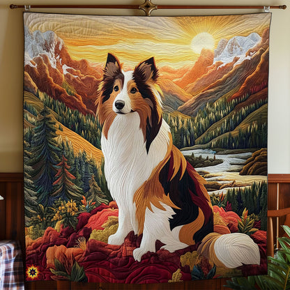 Border Collie WY0312040CL Quilt
