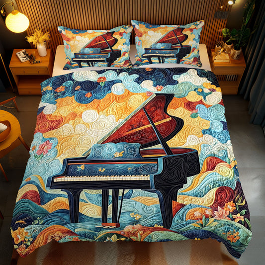 Dreamy Piano WJ0811028CL Duvet Cover Set