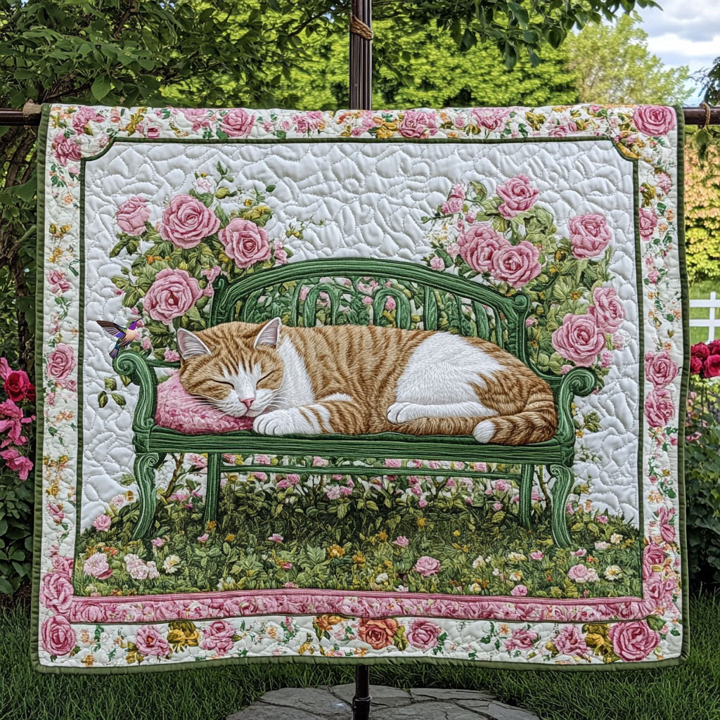 British Shorthair Sleeping WT1010050CL Quilt