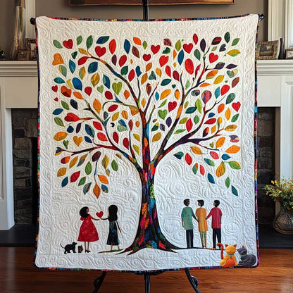 Dog Family Tree WN0110033CL Quilt