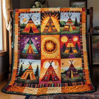 Sunlit Spirit Tepee WJ0801021CL Quilt