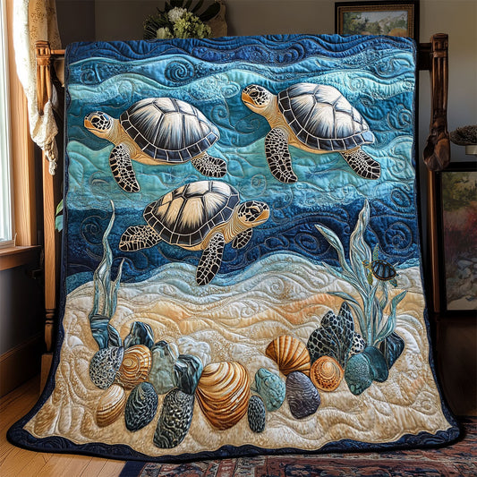 Sea Turtle WJ2612024CL Quilt