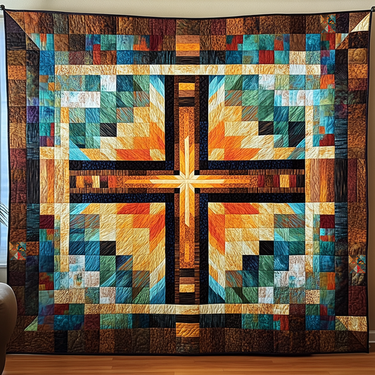 Christian Cross XR0111010CL Quilt