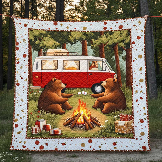 Camping Bear WJ2409001CL Quilt