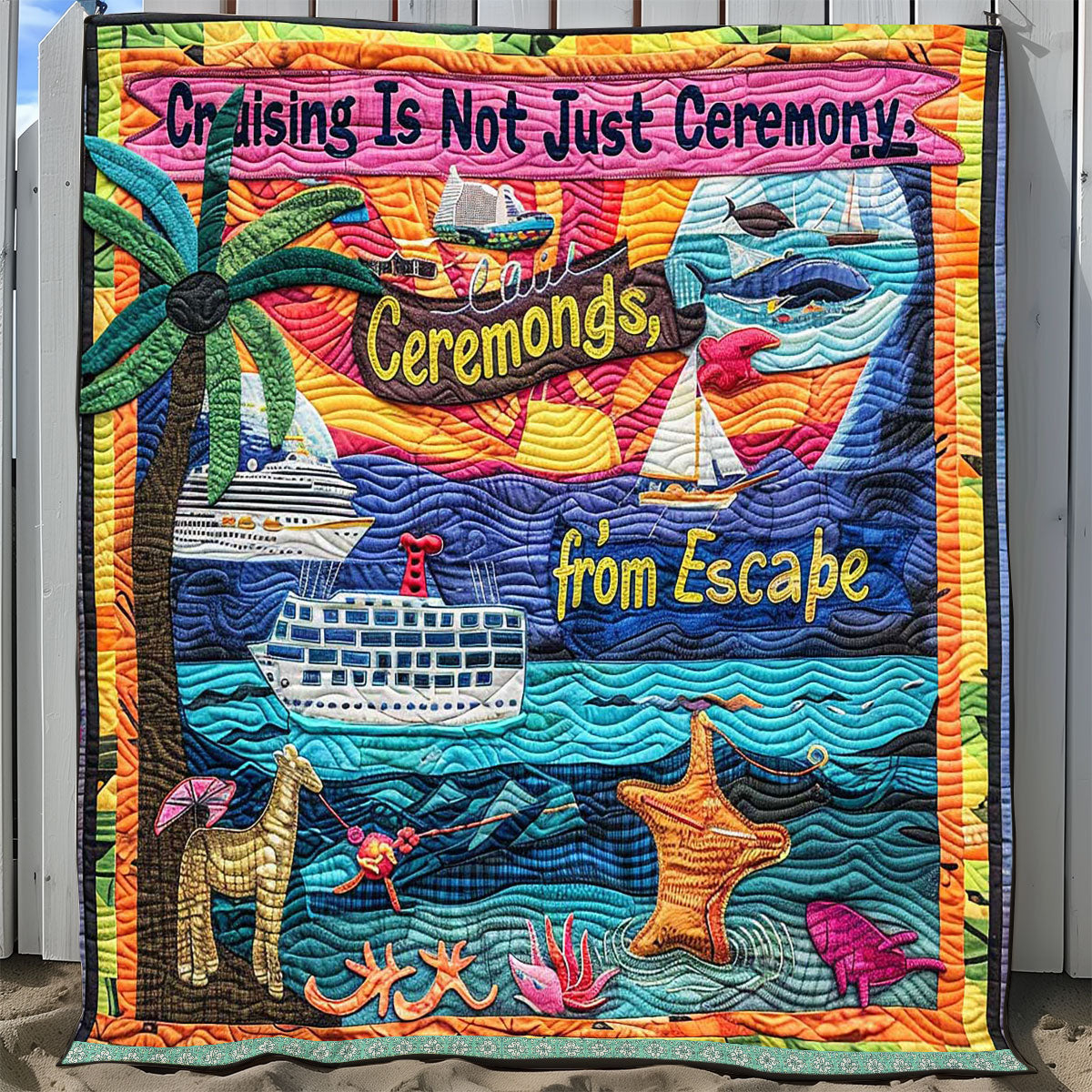 Dreaming Cruise WP0509013CL Quilt