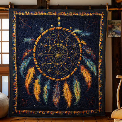 Feather Dreamcatcher WY0602142CL Quilt