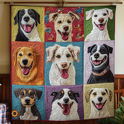 Smile Dog WY2911017CL Quilt