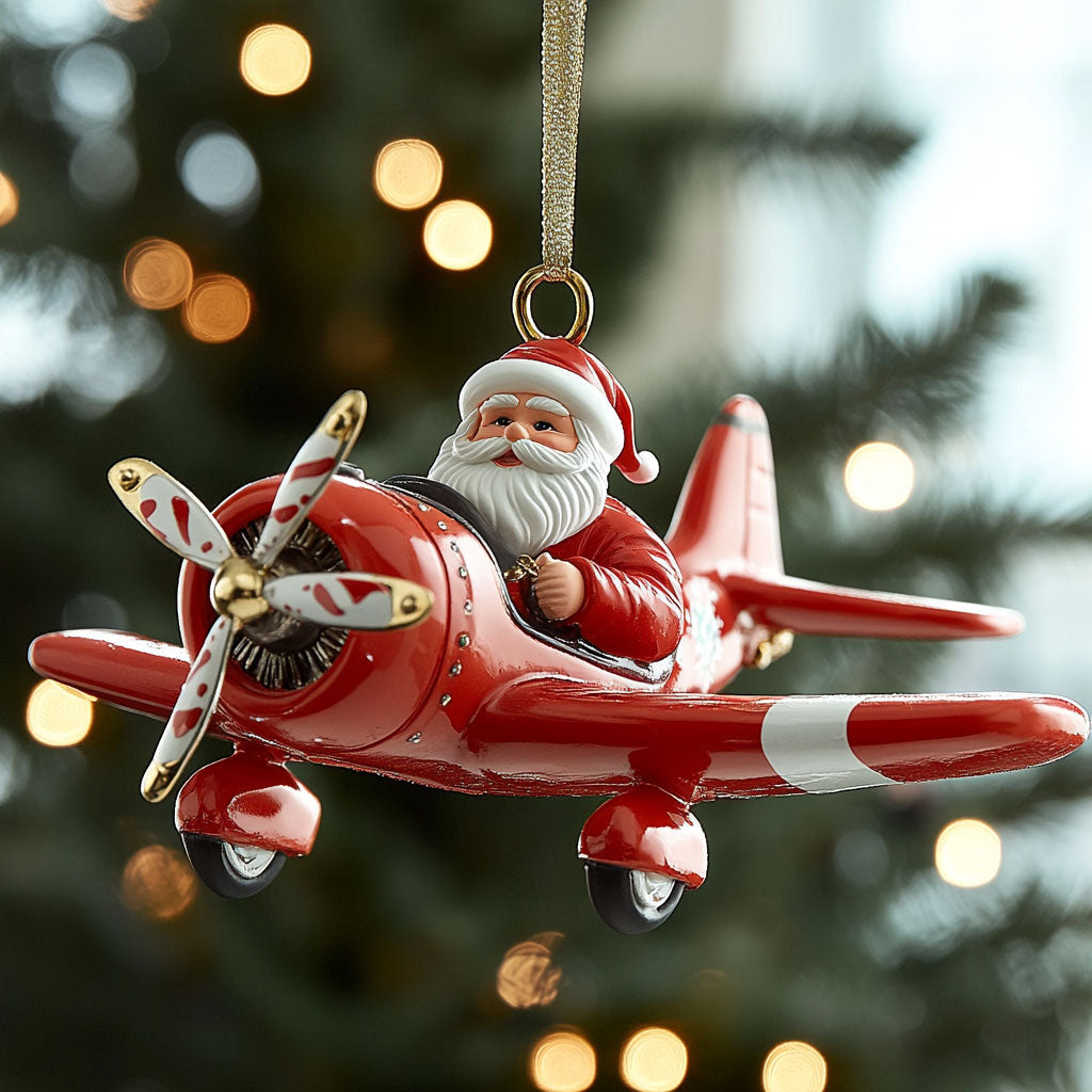 Santa Jet CP2411159CL Christmas Ornament