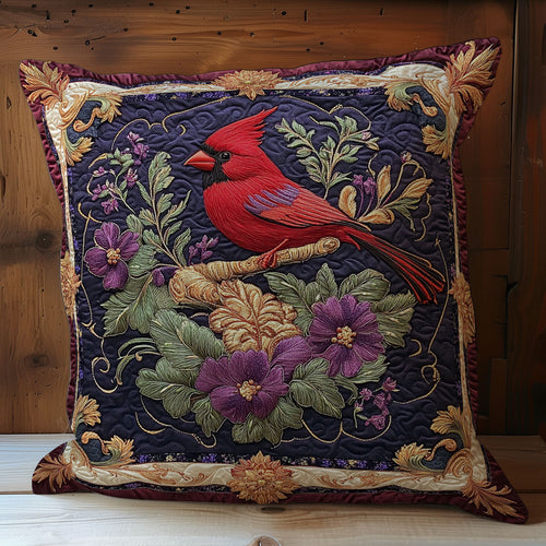 Beautiful Cardinal WY2501004CL Quilt Pillow Case