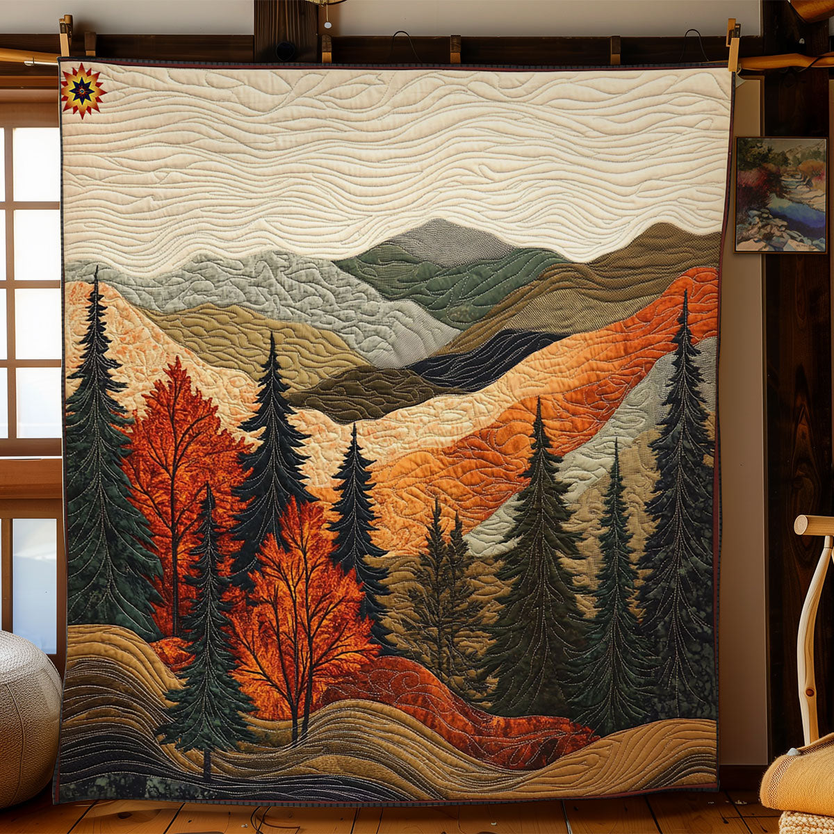 Mountain View WY2312042CL Quilt