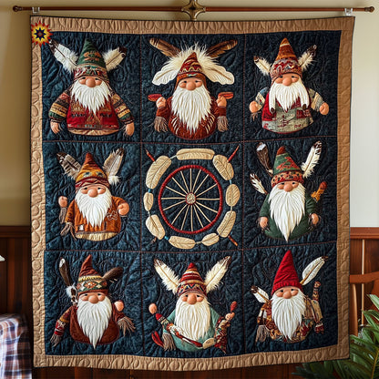 Dreamcatcher Native American Gnome WY0612010CL Quilt