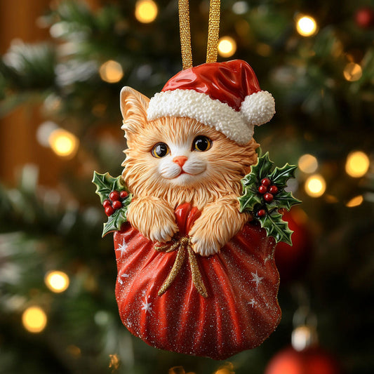 Maine Coon Charm CW2411120CL Christmas Ornament
