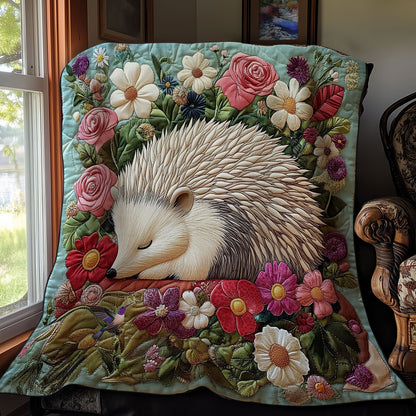 Sleeping Hedgehog WY0512002CL Quilt