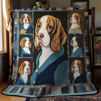 Graceful Basset Hound WN2509112CL Quilt