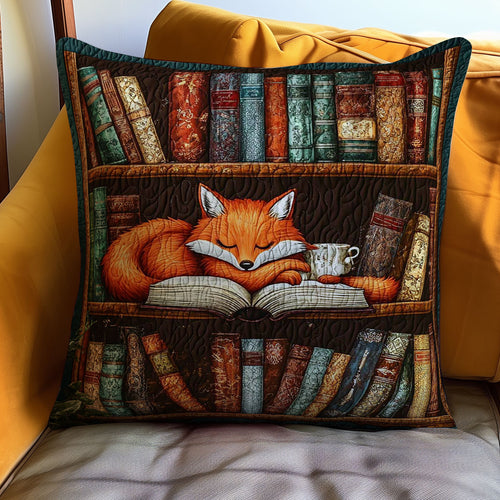 Fox Bookcase WJ0310035CL Quilt Pillow Case