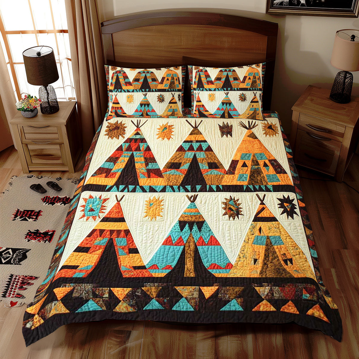 Native American WJ2409029CL Duvet Cover Set