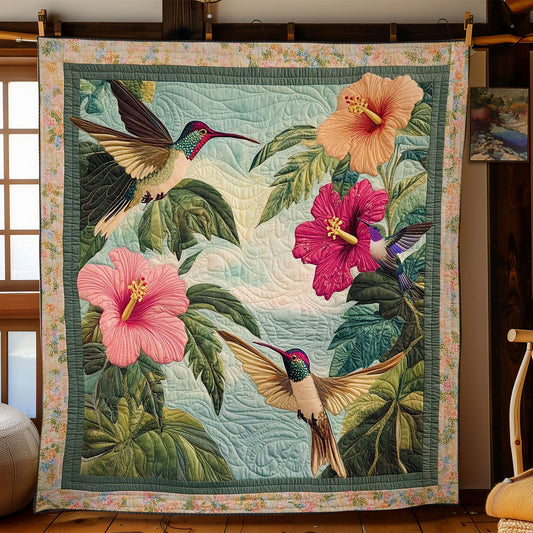 Hummingbird Paradise WN0811007CL Quilt