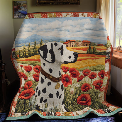 Dalmantian Dog WX1112022CL Quilt