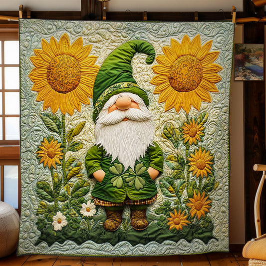 Sunflower Gnome Delight WN3112022CL Quilt
