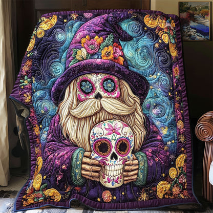 Mexican Death Style Gnome WY2612032CL Quilt