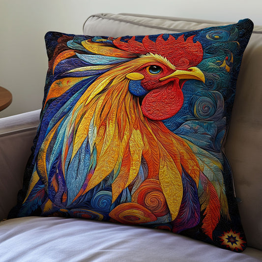 Rooster WY2911079CL Quilt Pillow Case