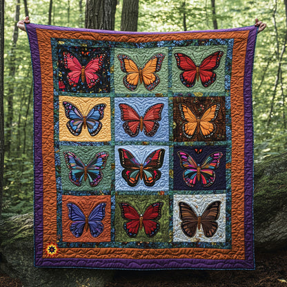 Butterfly Patchwork WX1411008CL Quilt