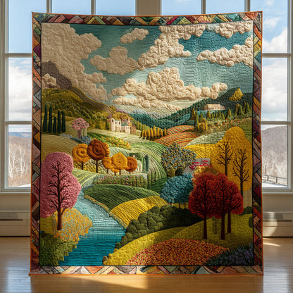 Radiant Hillside Bloom CW1208042CL Quilt
