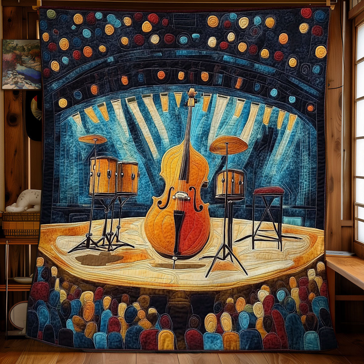 Music Stage WY1802025CL Quilt