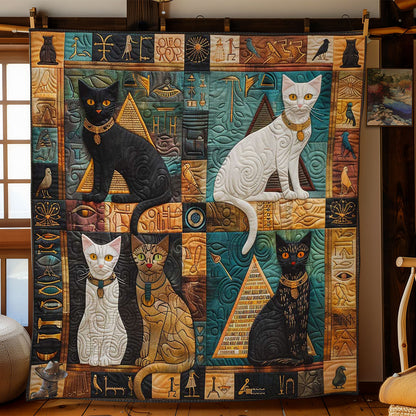 Hieroglyphic Cat Chronicles WN2510020CL Quilt