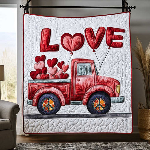 Love Vintage Truck WP1812022CL Quilt