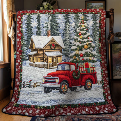 Red Truck Joy WN0611035CL Quilt