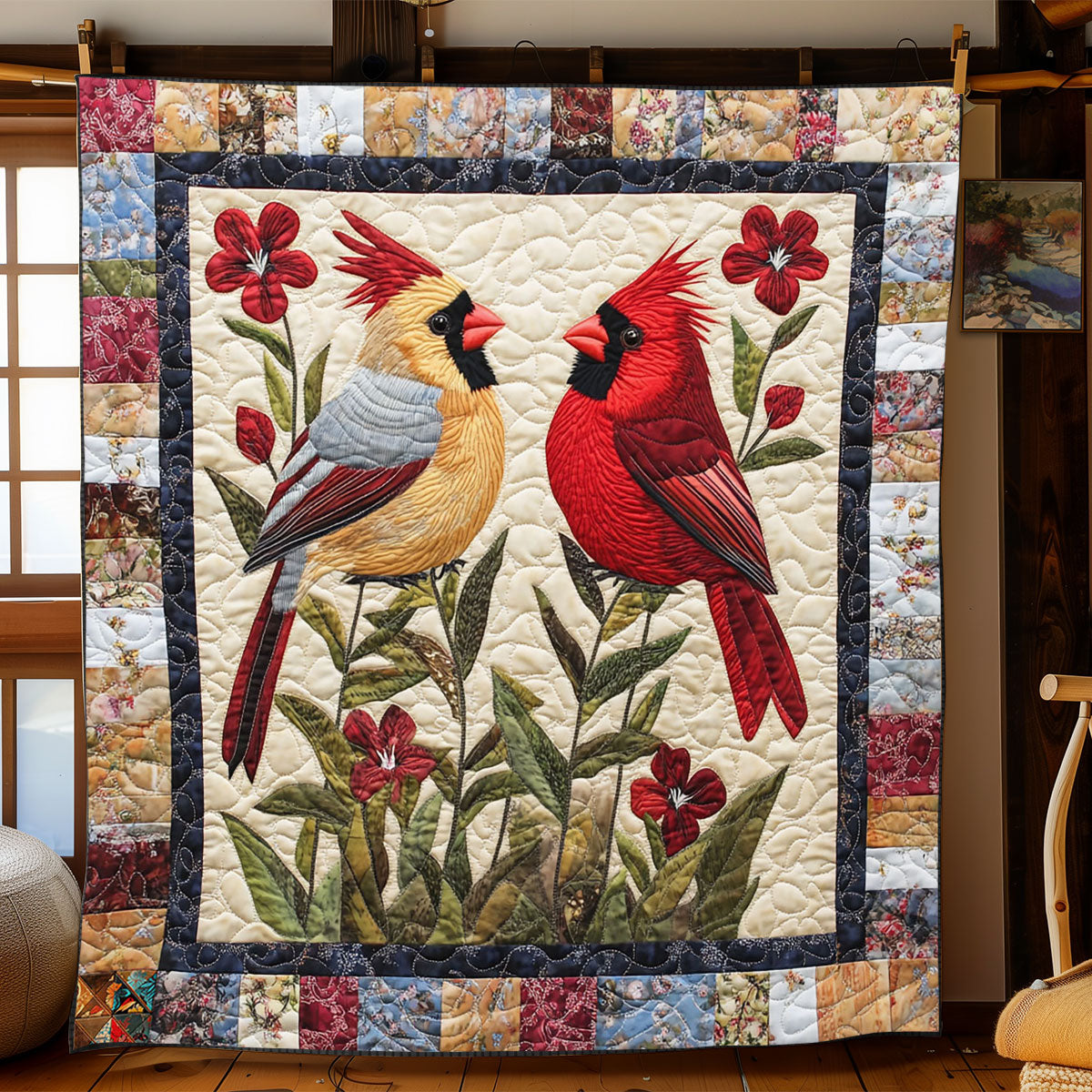 Cardinal Symphony WJ2512003CL Quilt