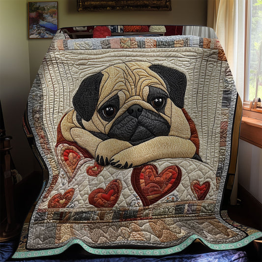 Pug WX0412045CL  Quilt