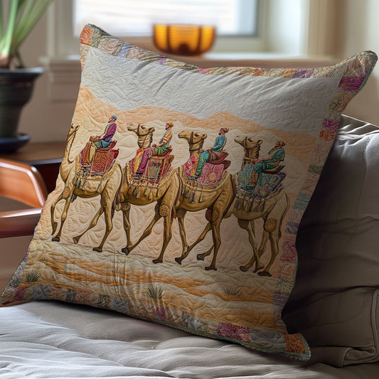 Camel WY2701014CL Quilt Pillow Case