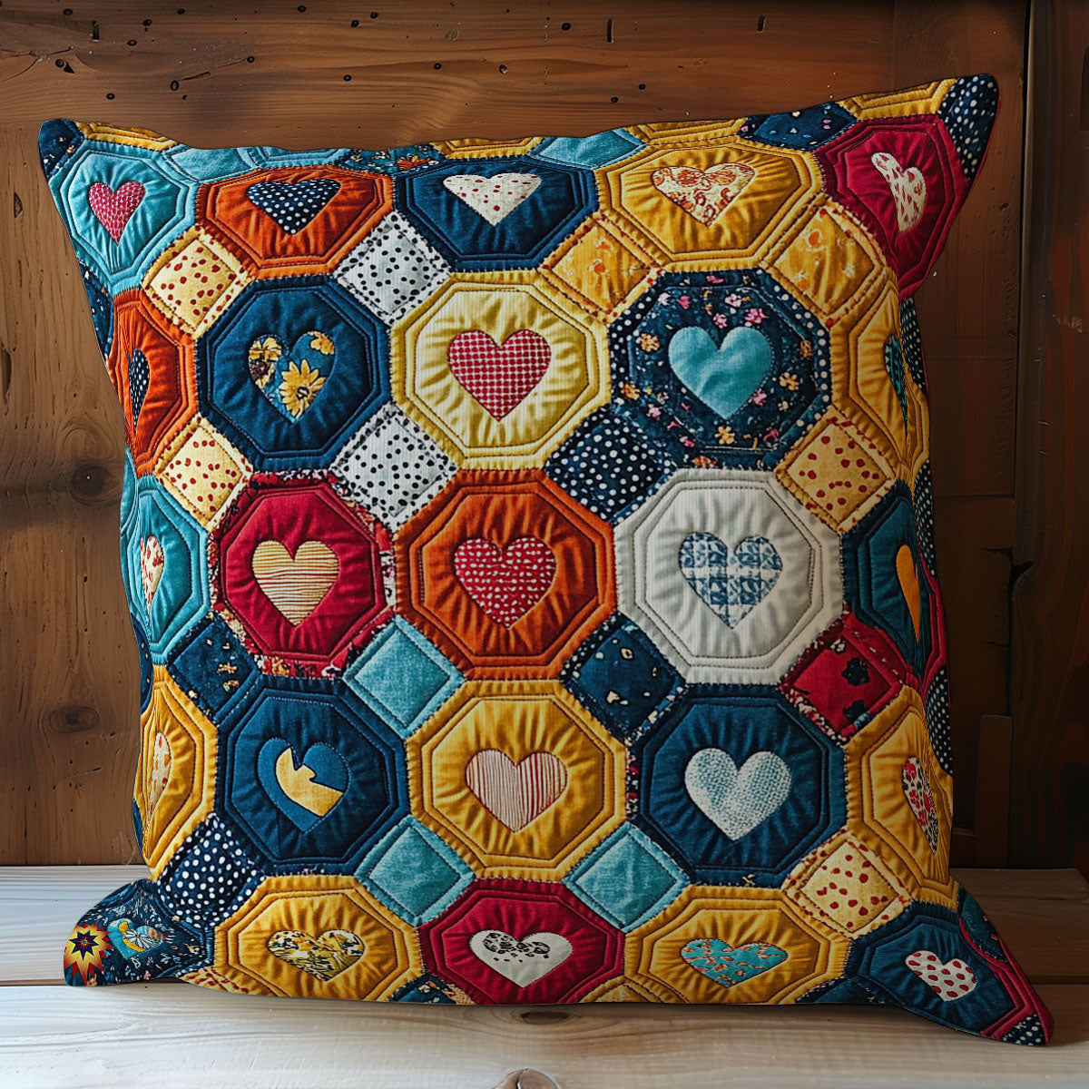 Heart WY2911053CL Quilt Pillow Case