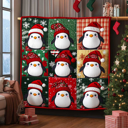 Christmas Penguin WJ2809002CL Quilt