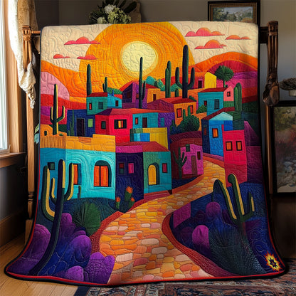 Sunset City WY1511022CL Quilt