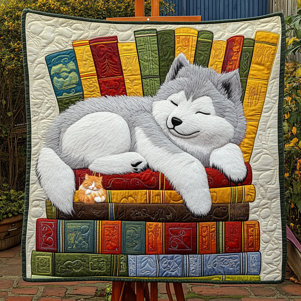 Bookish Dog WN0310002CL Quilt