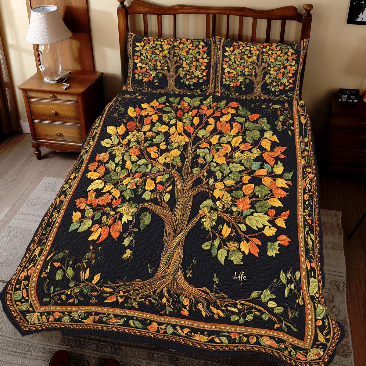 Majestic Tree Of Life WX1912091CL Duvet Cover Set