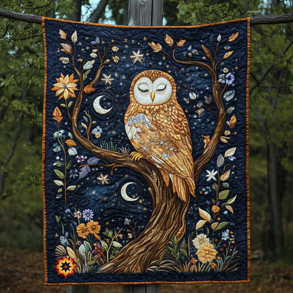 Owl YR2412002CL Quilt