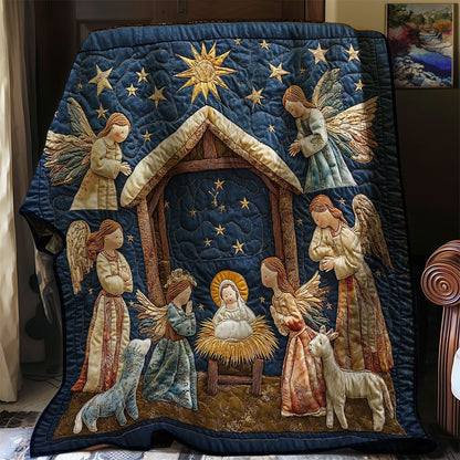 Nativity Scene WJ0212023CL Quilt