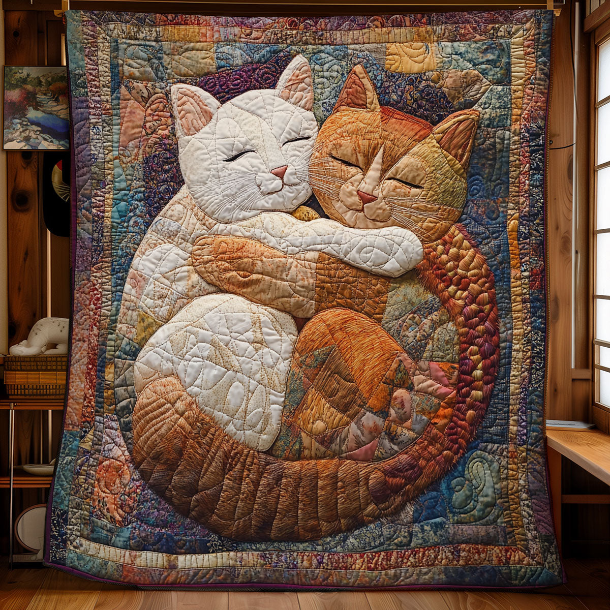 Cozy Cat WX0301027CL Quilt